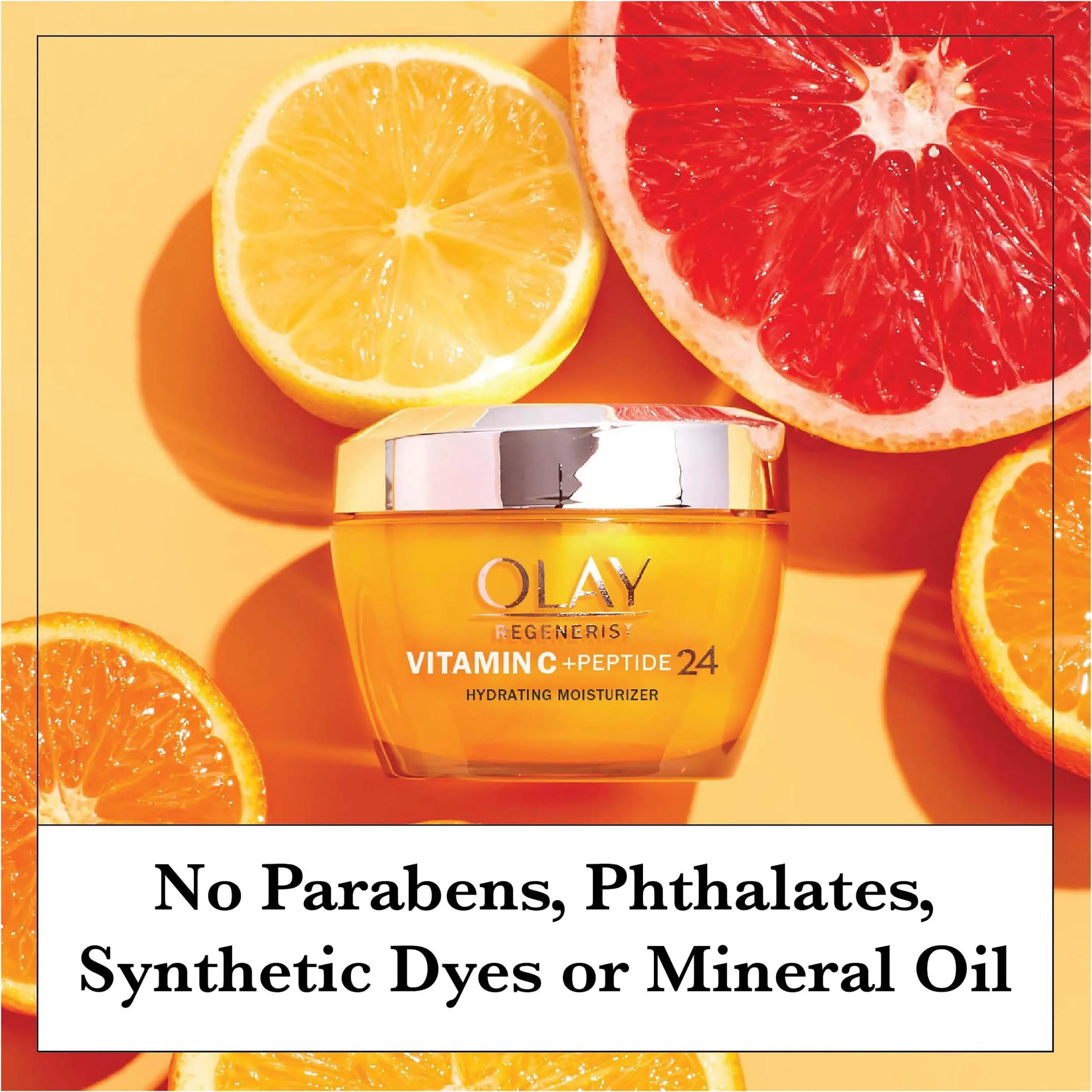 Olay Regenerist Vitamin C   Peptide 24 Face Moisturizer Cream, 1.7 oz
