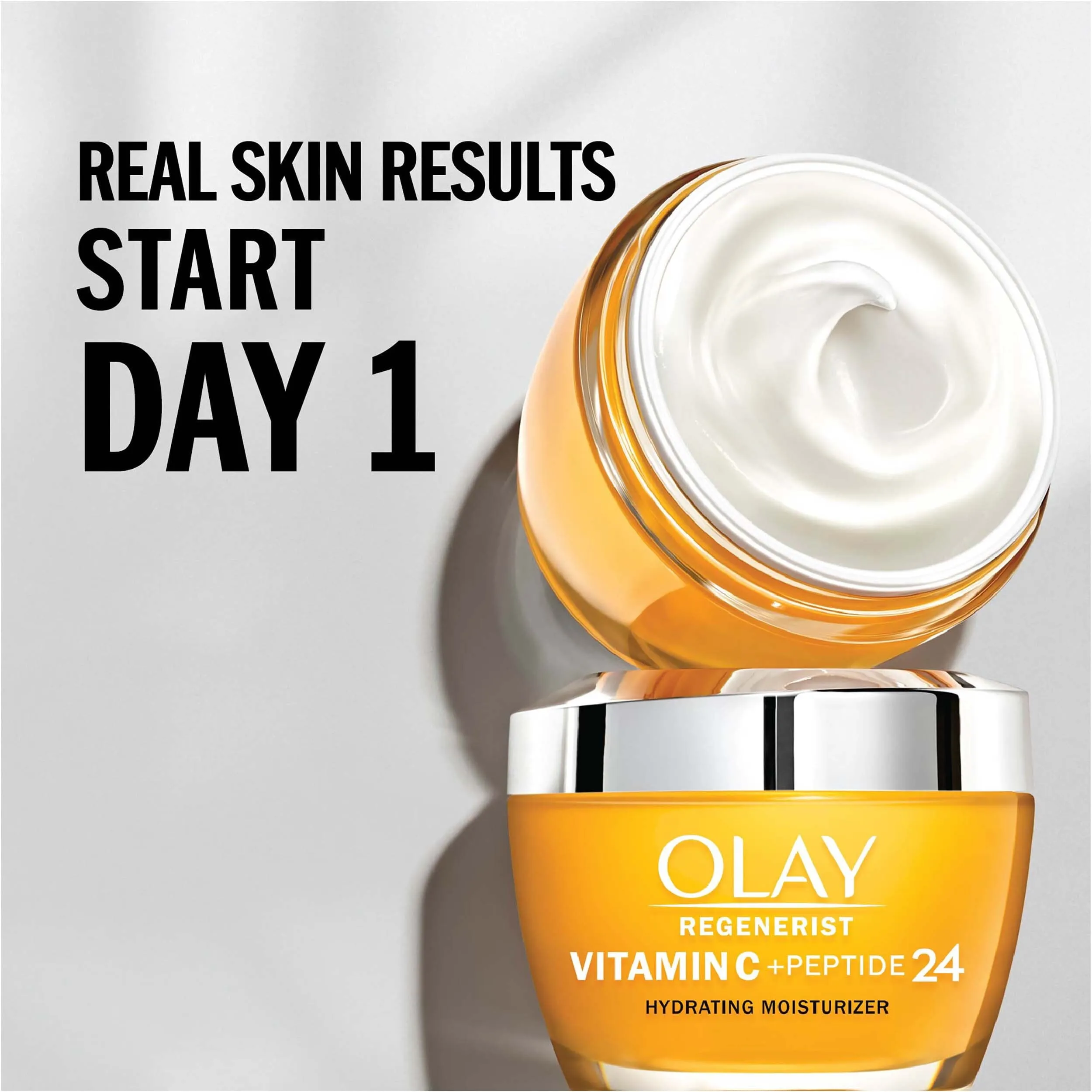 Olay Regenerist Vitamin C   Peptide 24 Face Moisturizer Cream, 1.7 oz