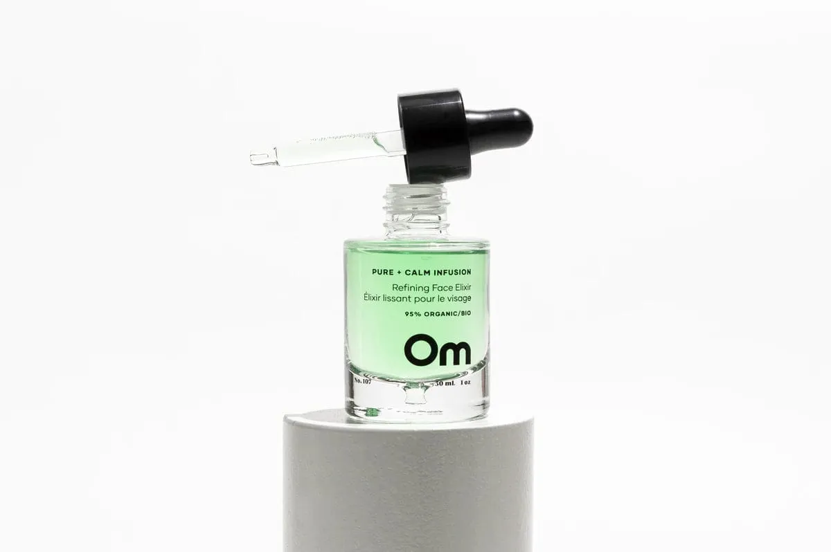 Om Organics | Pure   Calm Infusion Refining Face Elixir