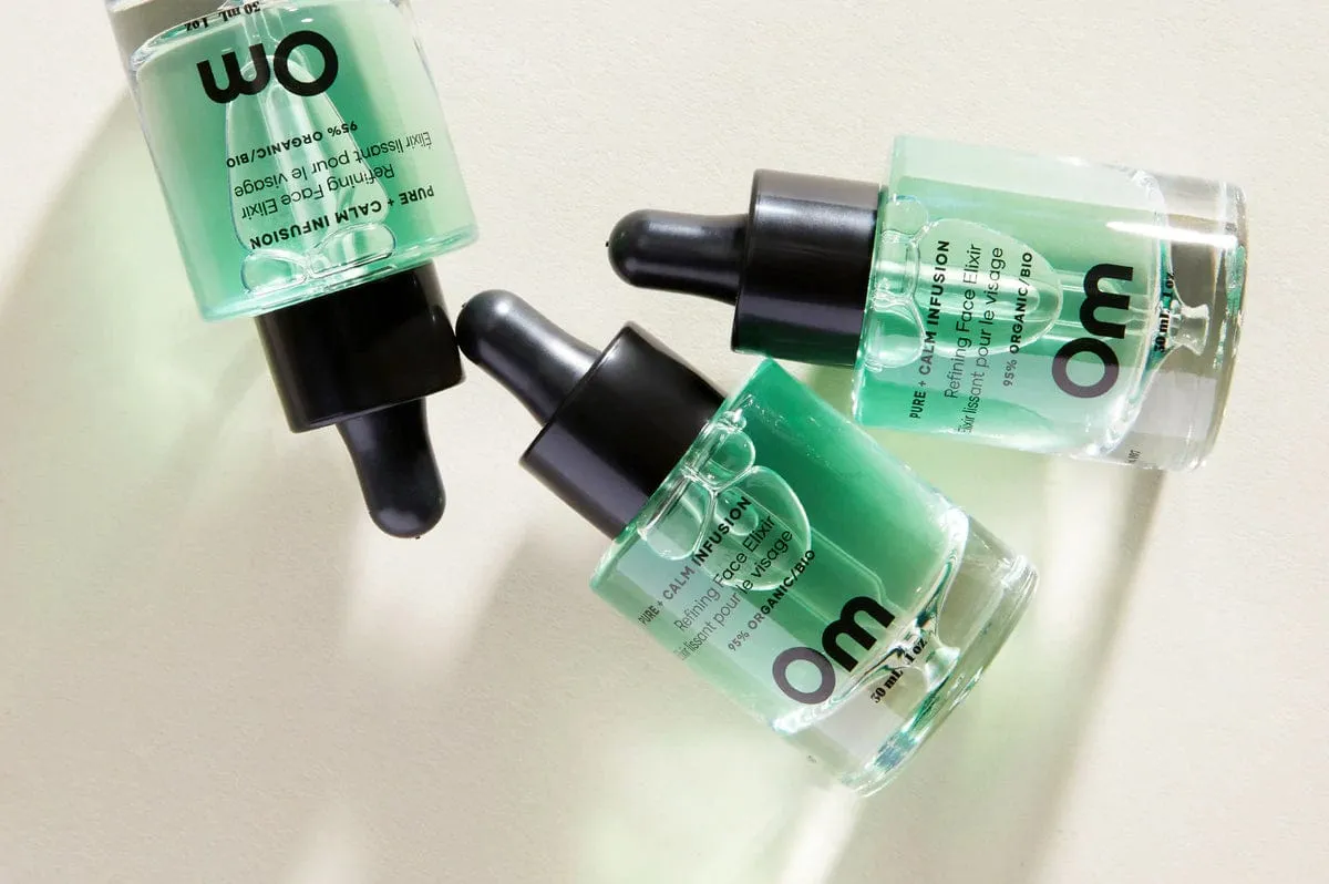 Om Organics | Pure   Calm Infusion Refining Face Elixir