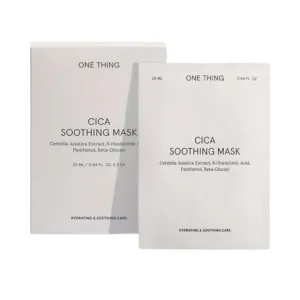 ONE THING Cica Soothing Facial Sheet Mask x 5