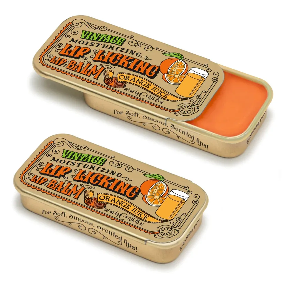 Orange Juice Lip Licking Flavored Lip Balm