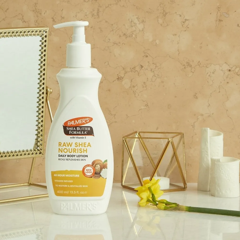 Palmer's Raw Shea Nourish Vitamin Infused Daily Body Lotion 400ml