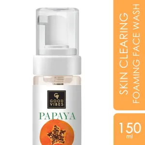 Papaya Skin Clearing Foaming Face Wash