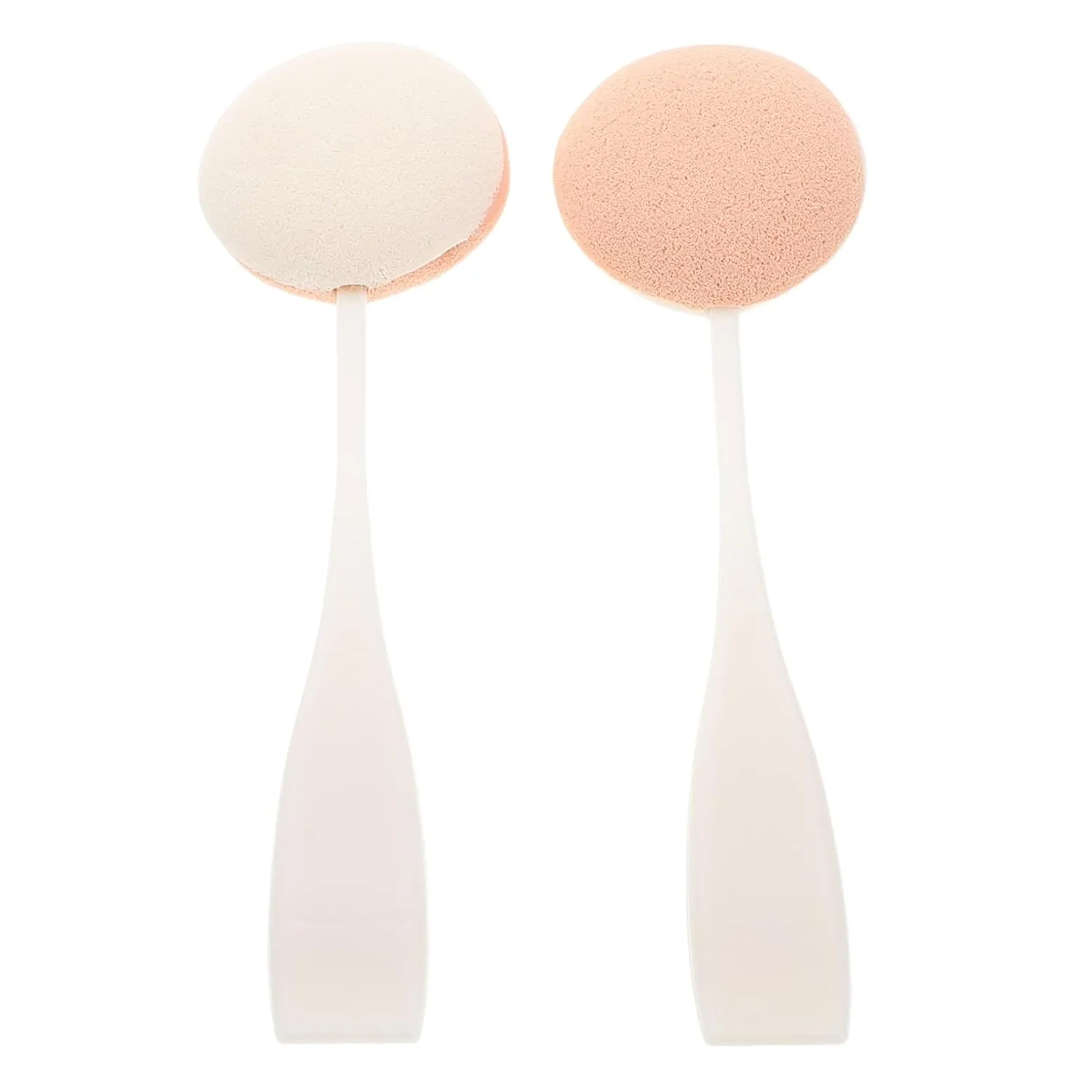 PartyKindom 8pcs Korean Makeup Sponges Soft Dual Sided Puff for Liquid and Powder Application Gentle Patting Design for Even Makeup Finish Versatile for Skincare and Cosmetics