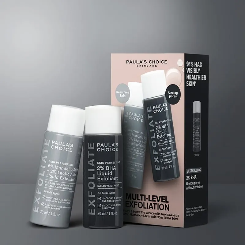Paula's Choice Multi-Level Exfoliation Trial Kit