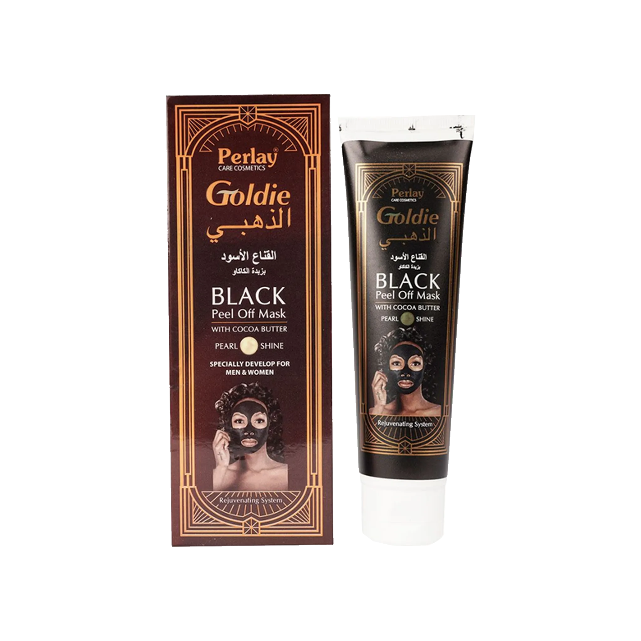 Perlay Goldie Black Peel Off Mask With Cocoa Butter 100ml