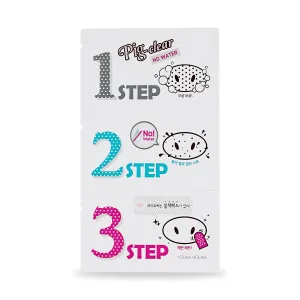 Pig-nose Clear Black Head 3-Step Kit - No Water