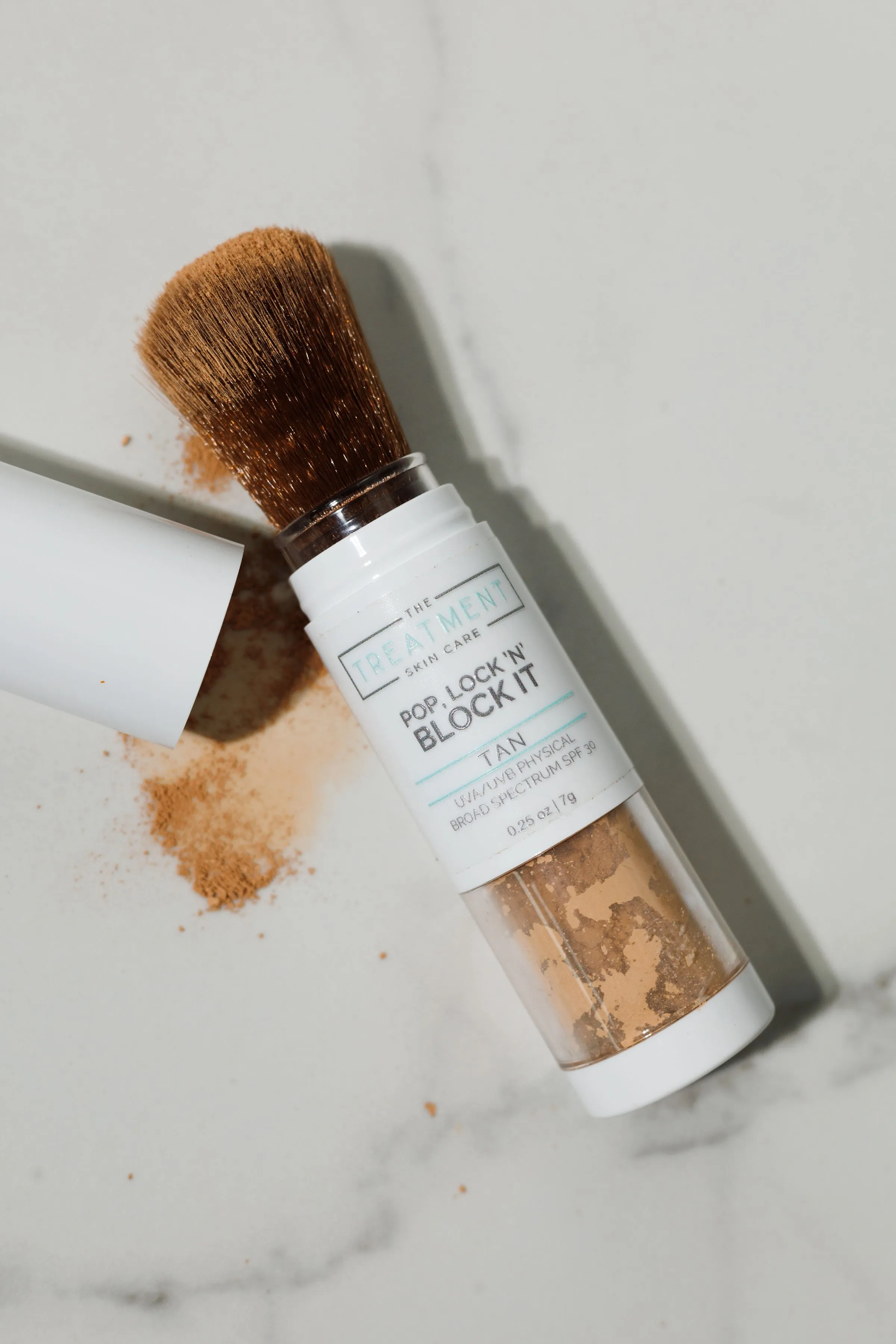 Pop, Lock 'N' Block It Brush On Sun Protection