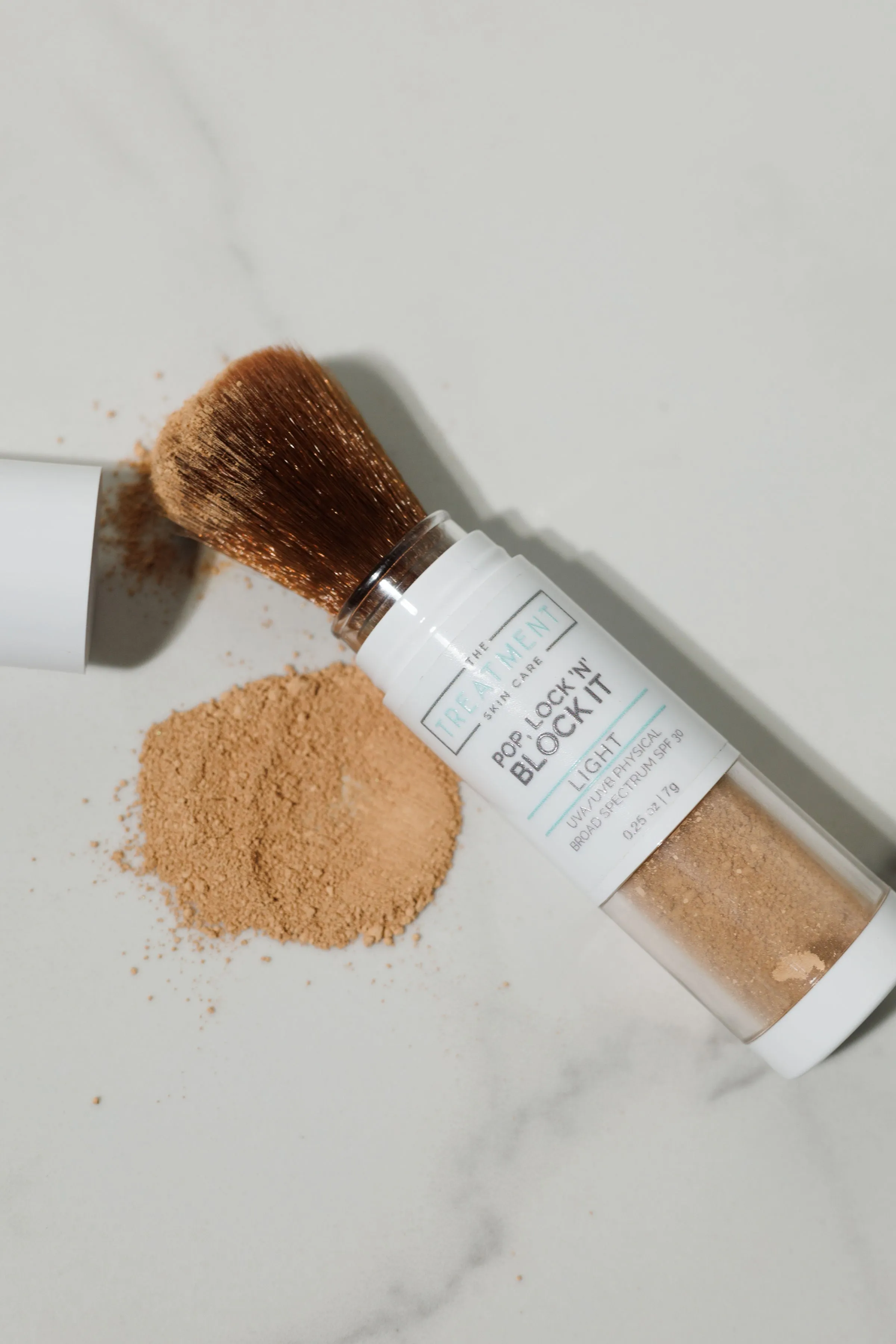 Pop, Lock 'N' Block It Brush On Sun Protection