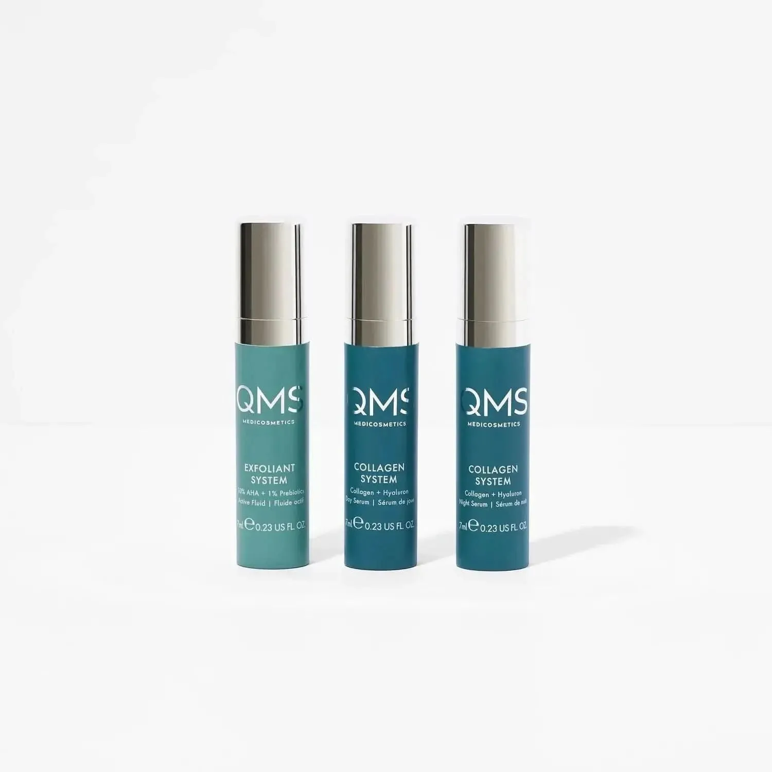 QMS Collagen   Exfoliant Set Strong Travel (3x7ml)