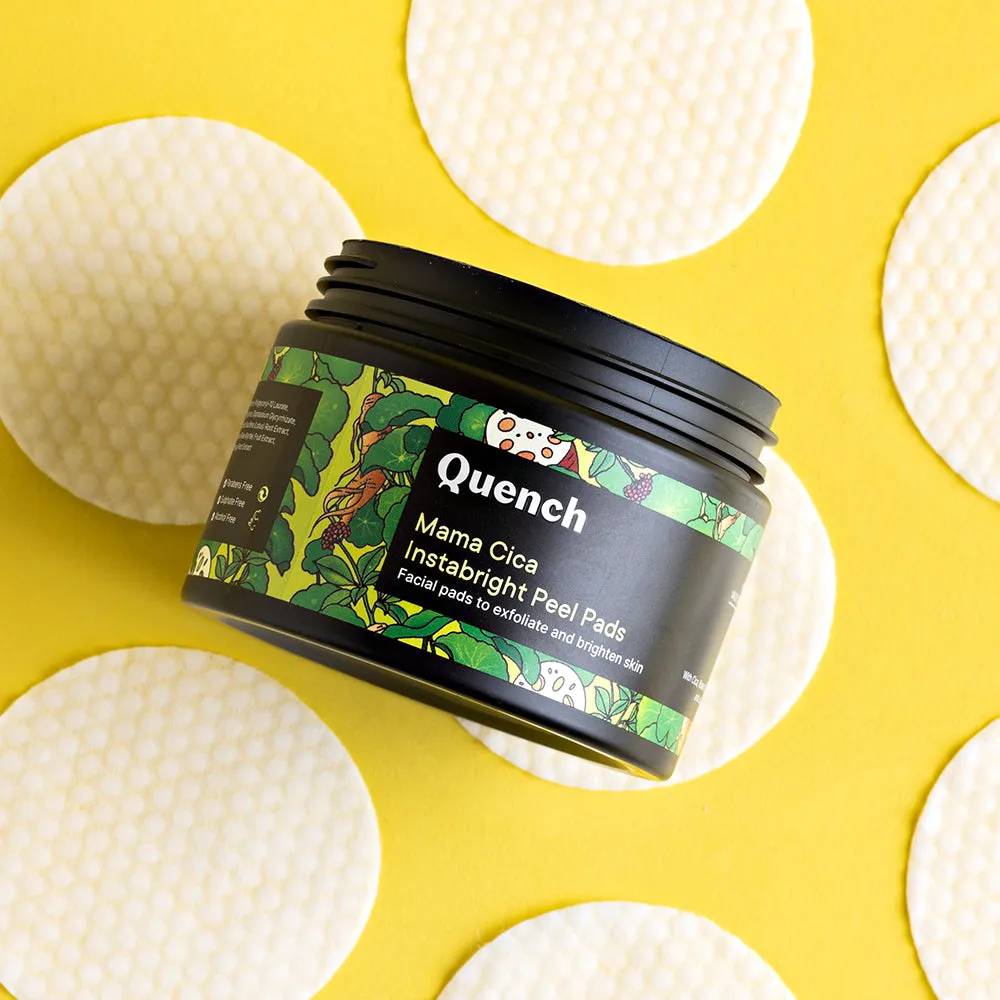 Quench  Mama Cica Instabright Peel Pads, 45pads