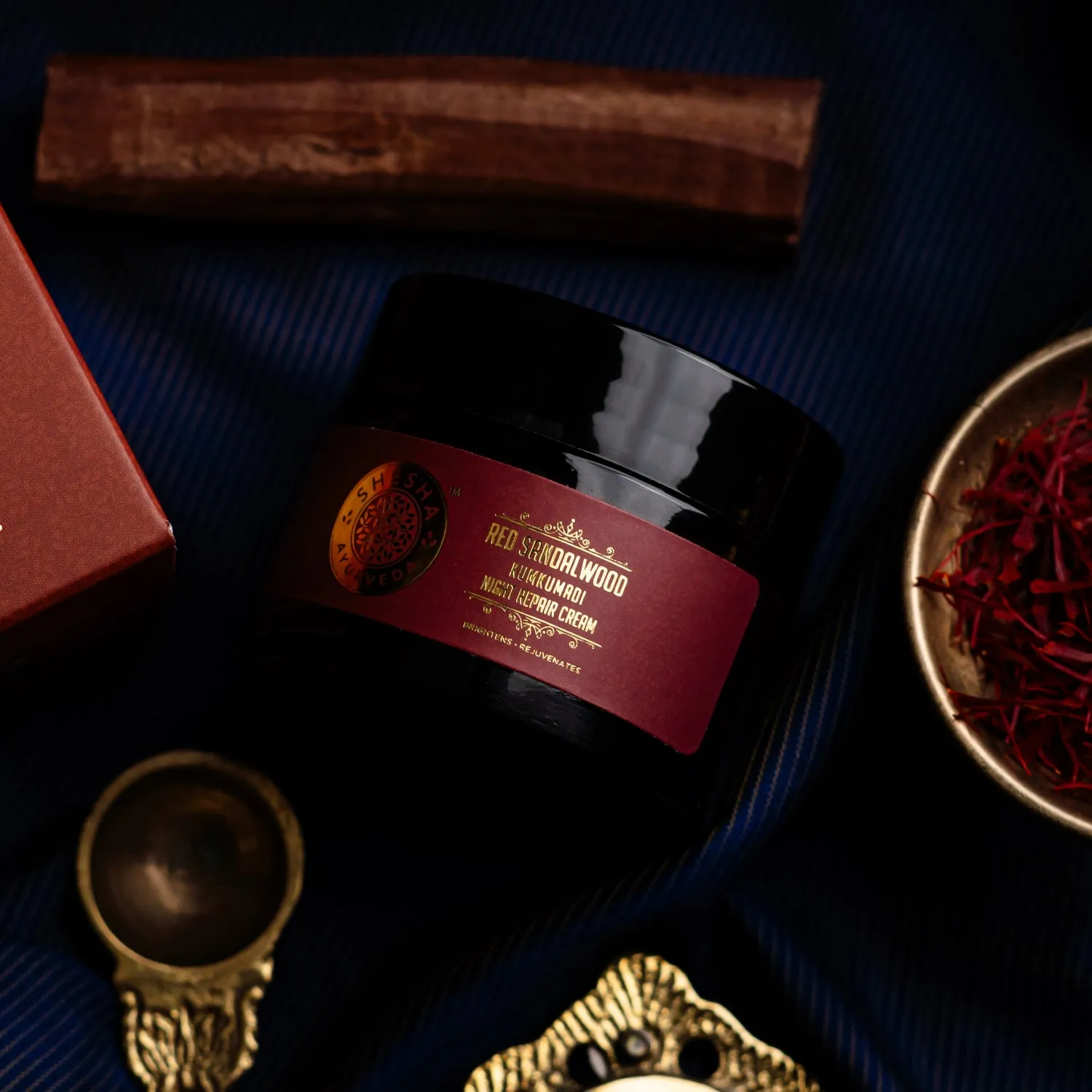 Red Sandalwood Skin Brightening & Night Repair Cream 50G