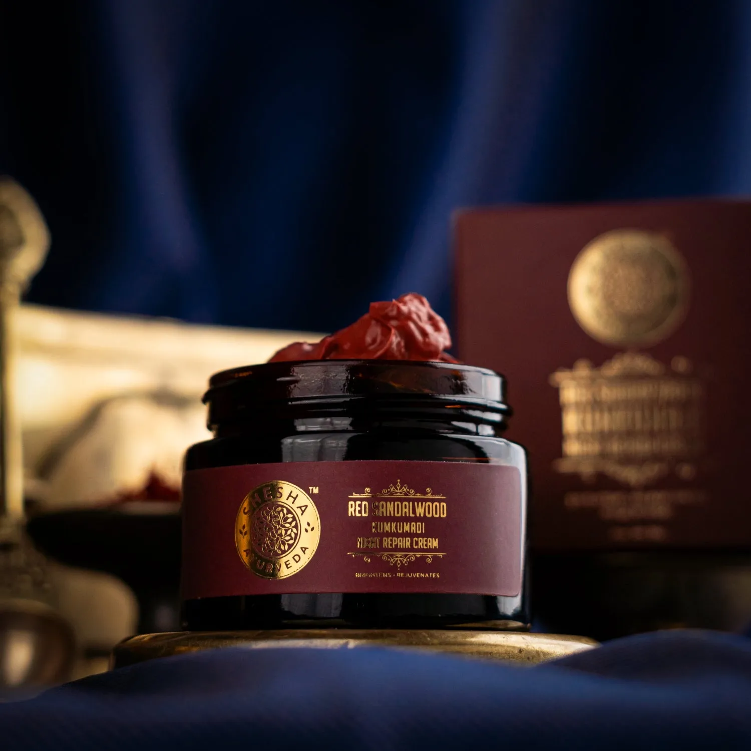 Red Sandalwood Skin Brightening & Night Repair Cream 50G