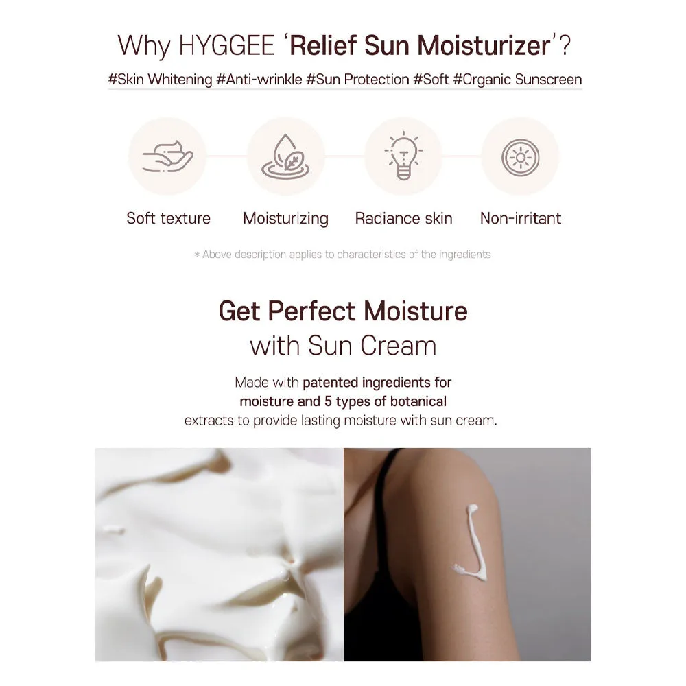 Relief Sun Moisturiser SPF50  / PA    