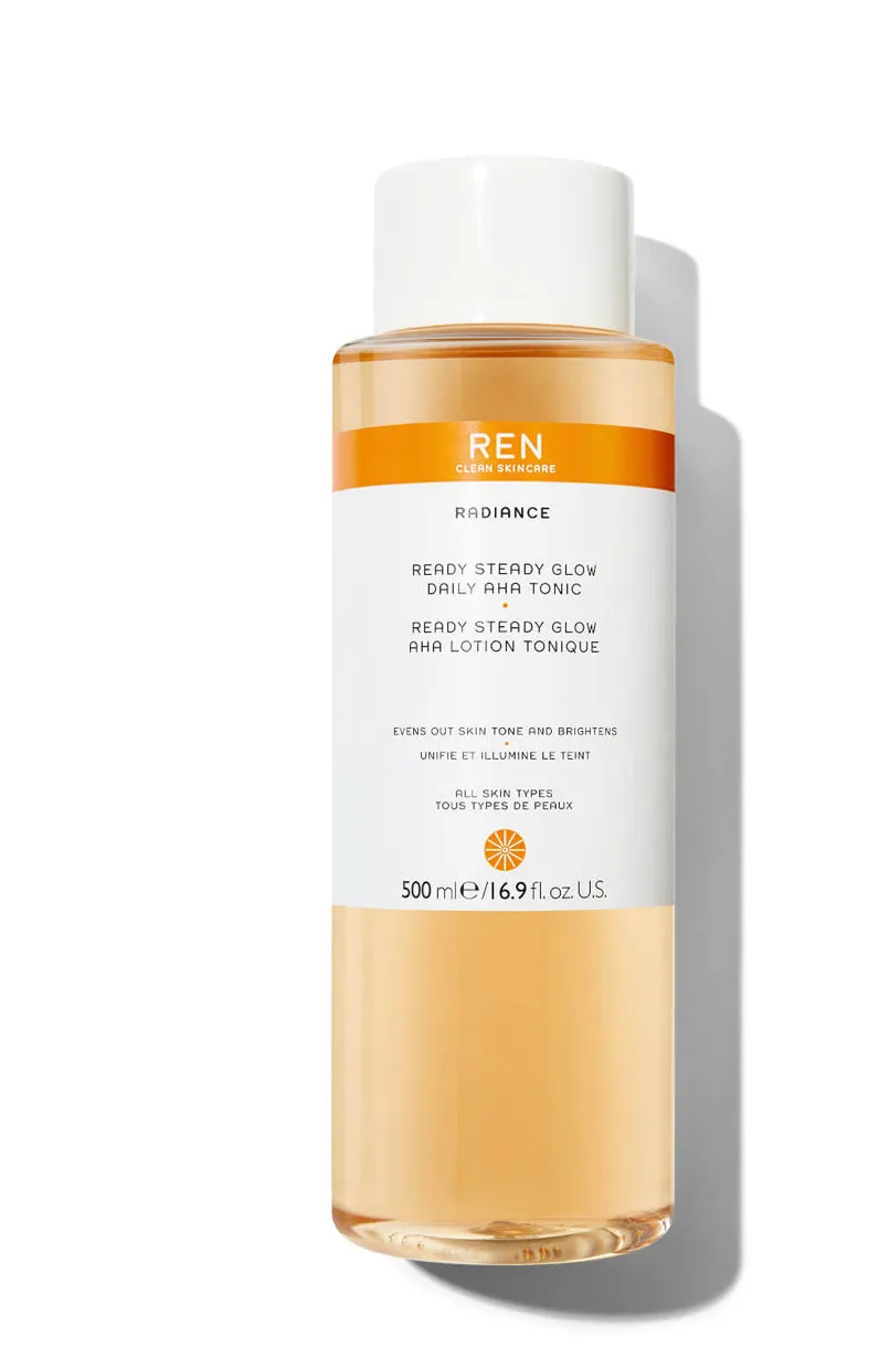 REN STEADY GLOW DAILY AHA TONIC