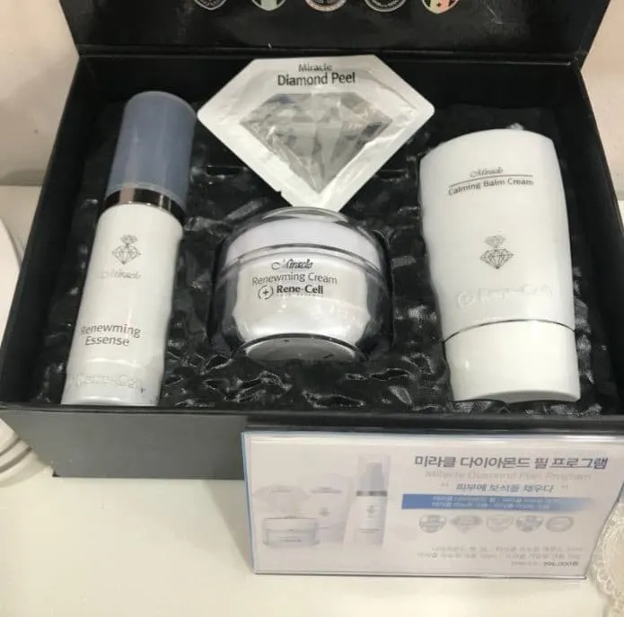 RENE CELL Miracle Diamond Peel Program 4 Set