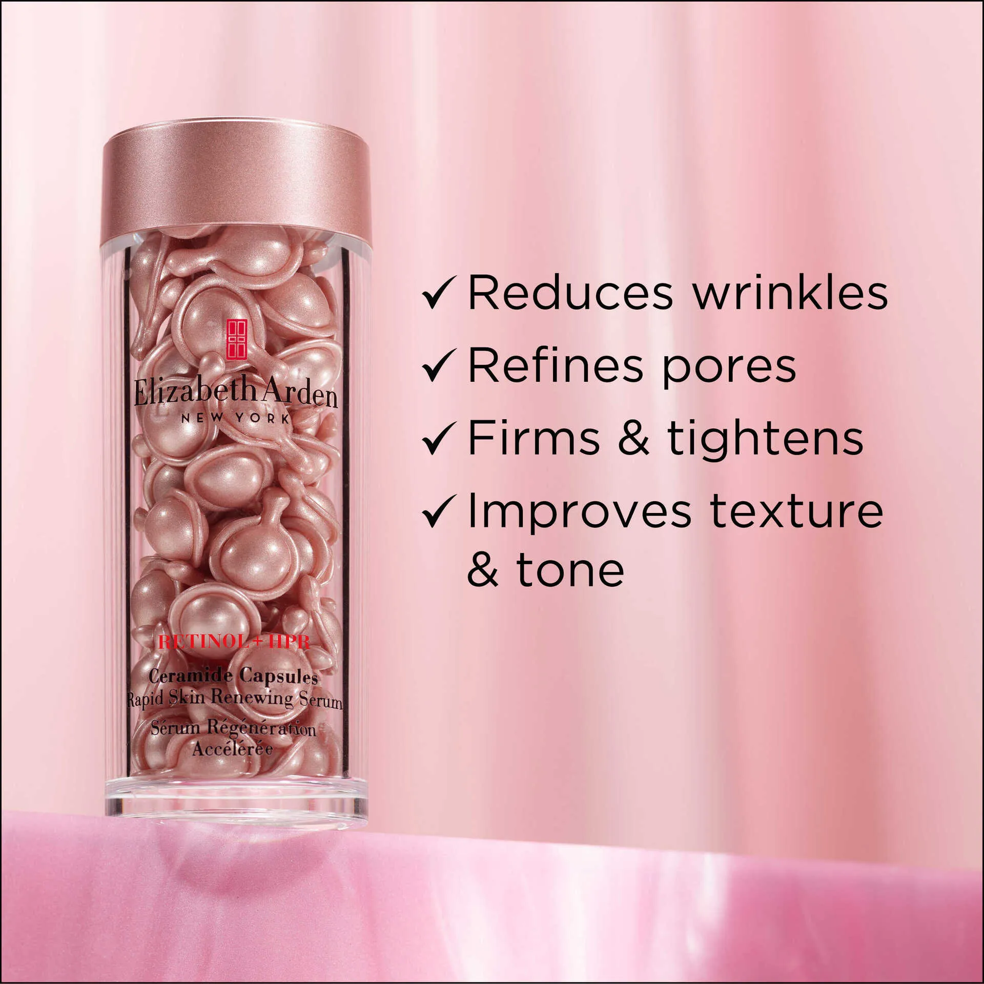 Retinol   HPR Ceramide Capsules Rapid Skin Renewing Serum and Eye Cream Set
