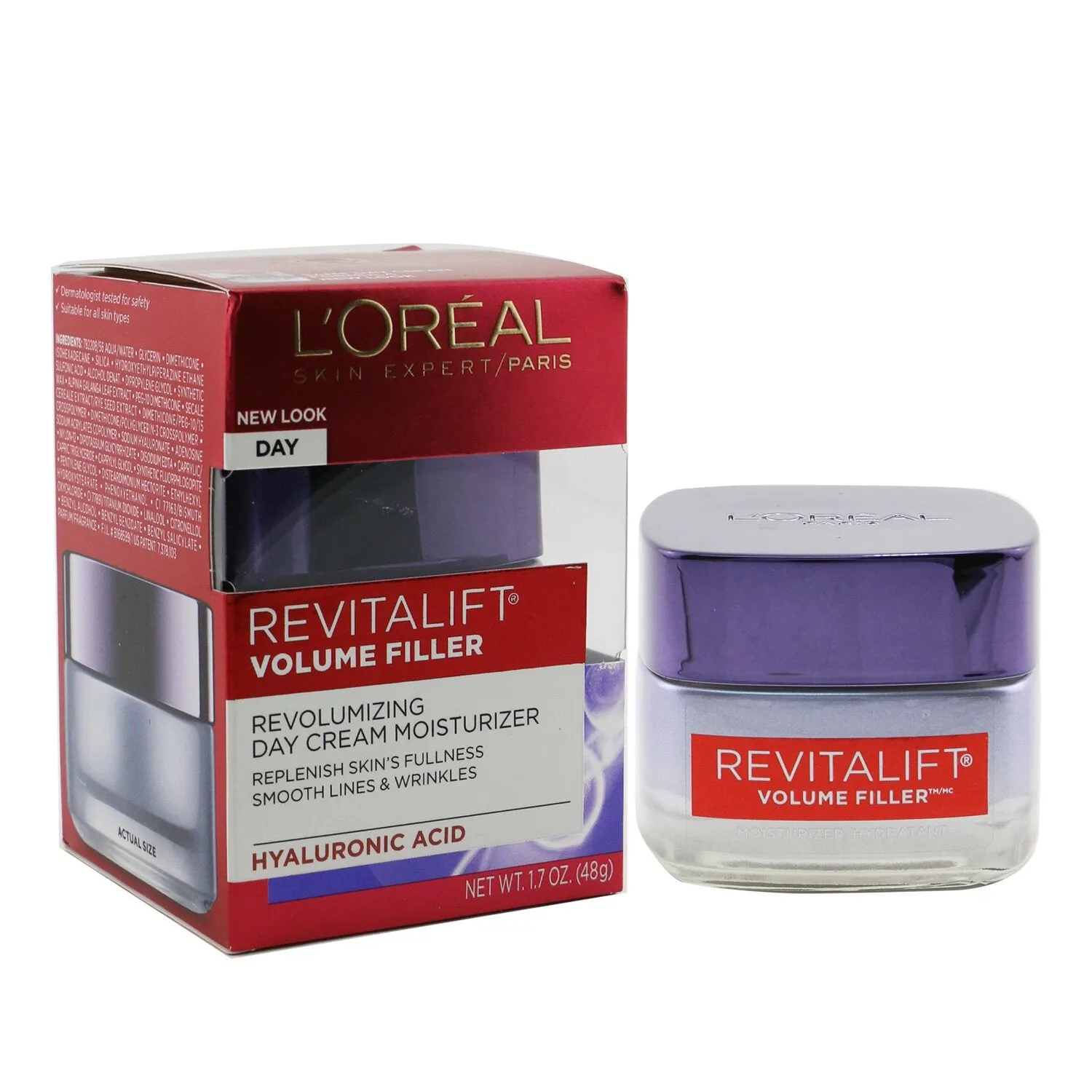 Revitalift Volume Filler Revolumizing Day Cream Moisturizer