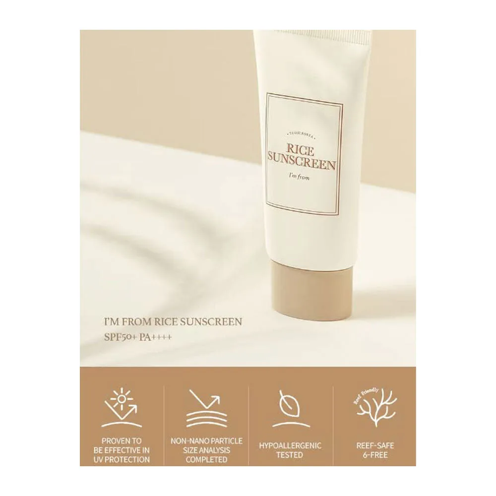 Rice Sunscreen SPF 50  PA    