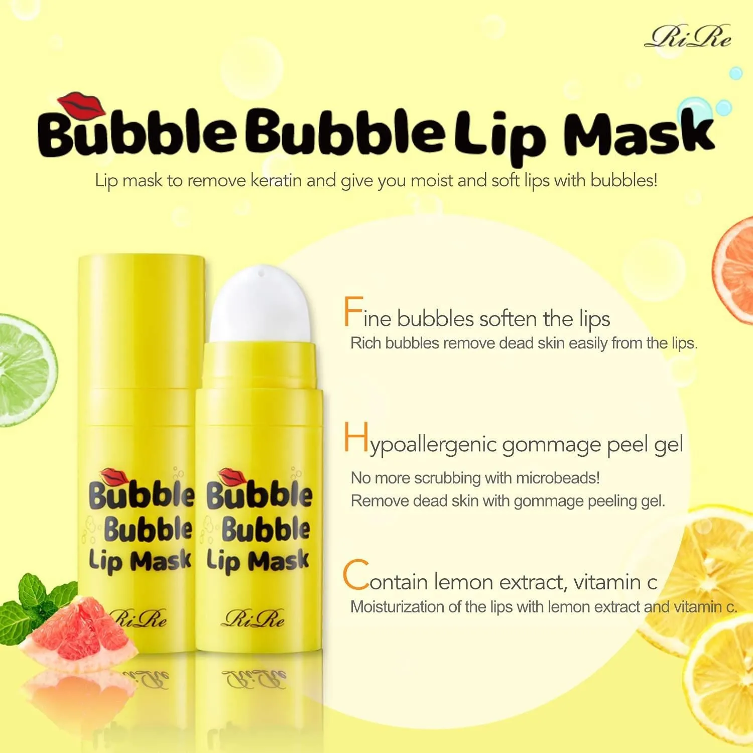 RiRe Bubble Bubble Lip Mask 12ml