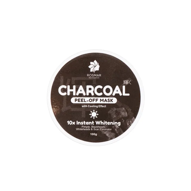 Rosmar Charcoal Peel Off Mask With Cooling Effect - 100g