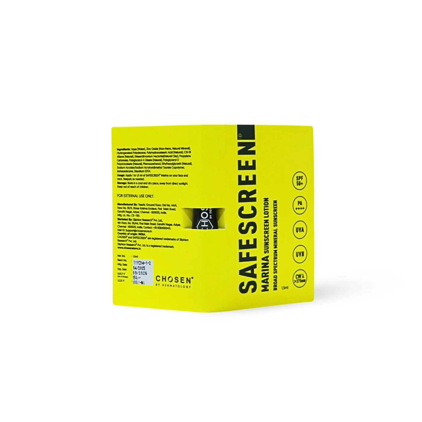 SAFESCREEN® Madras Marina 2ml (Redeem for 90 Zola Points)