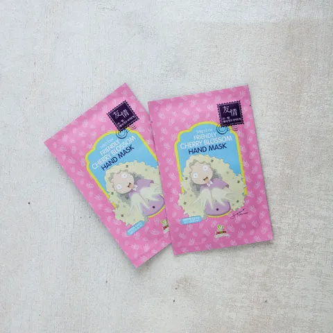 SALLY'S BOX Friendly Cherry Blossoms Hand Mask / Set of 2