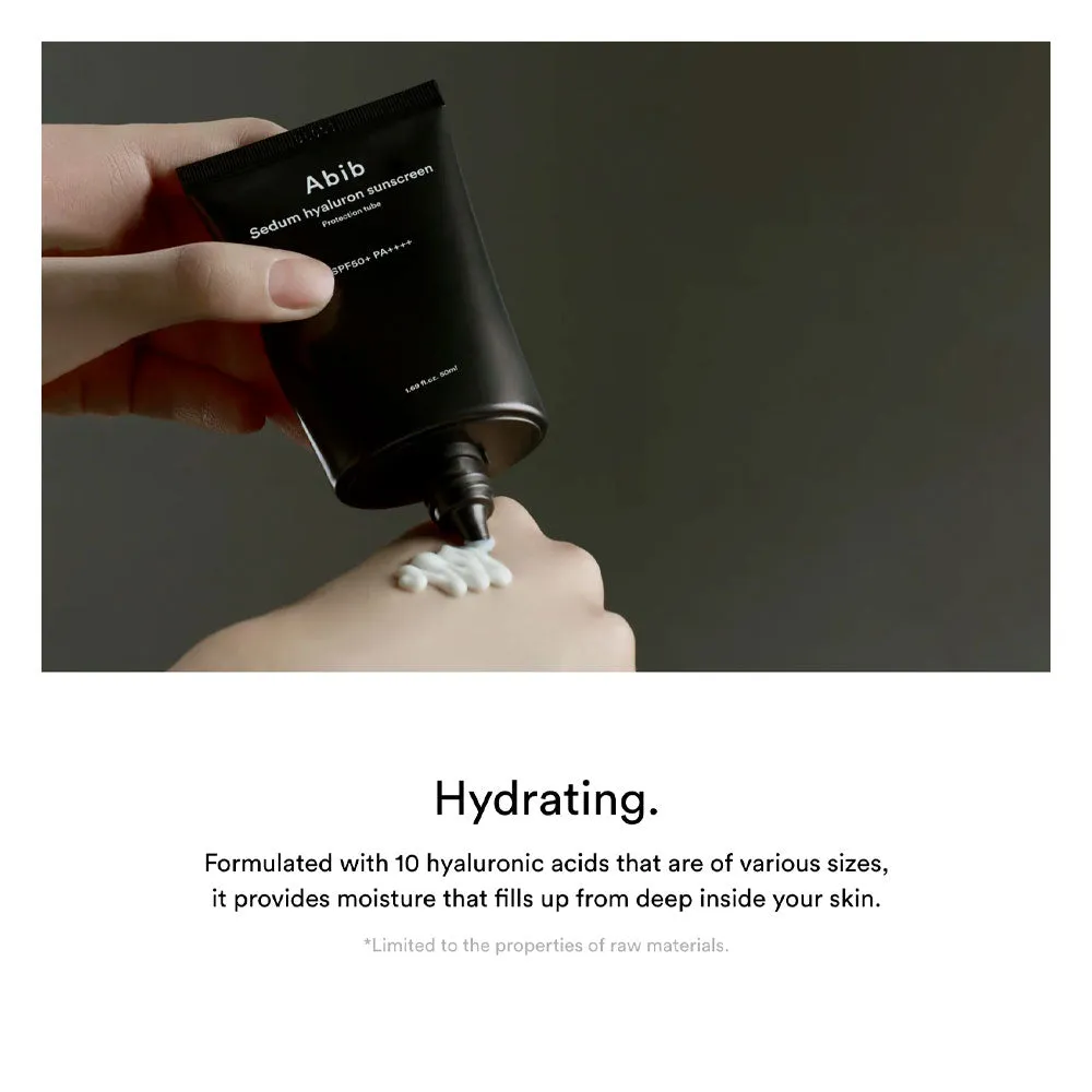 Sedum Hyaluron Sunscreen Protection Tube SPF50  / PA    