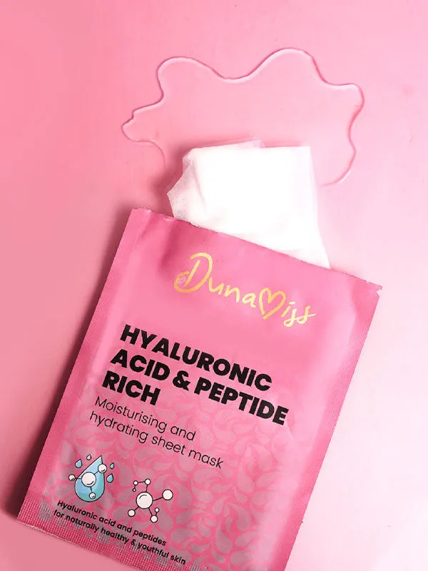 Sheet Mask | Hyaluronic & Peptide Rich