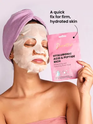 Sheet Mask | Hyaluronic & Peptide Rich
