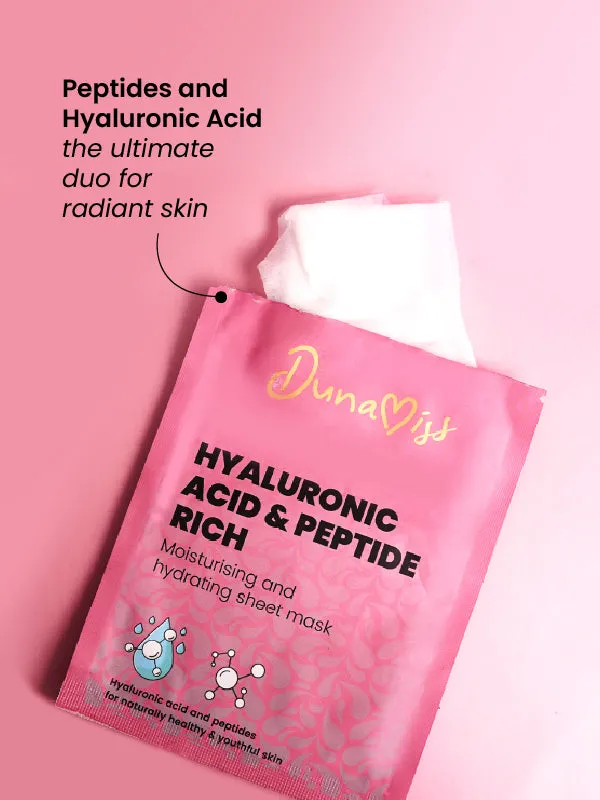 Sheet Mask | Hyaluronic & Peptide Rich