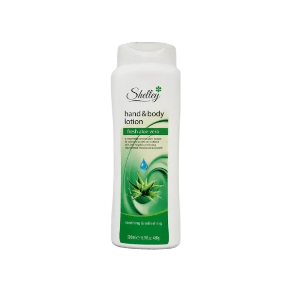 Shelley Hand & Body Lotion Fresh Aloe Vera 500ml
