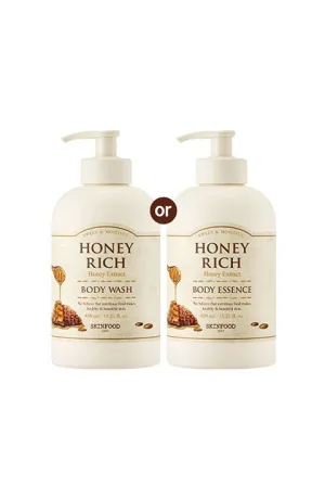 SKINFOOD Honey Rich Body Wash , Lotion 450mL