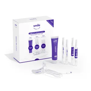 SmileDirectClub Pro Teeth Whitening System with LED Light - 4 Pack Pens and Whitening Toothpaste - Professional Strength Hydrogen Peroxide - Pain Free and Enamel Safe