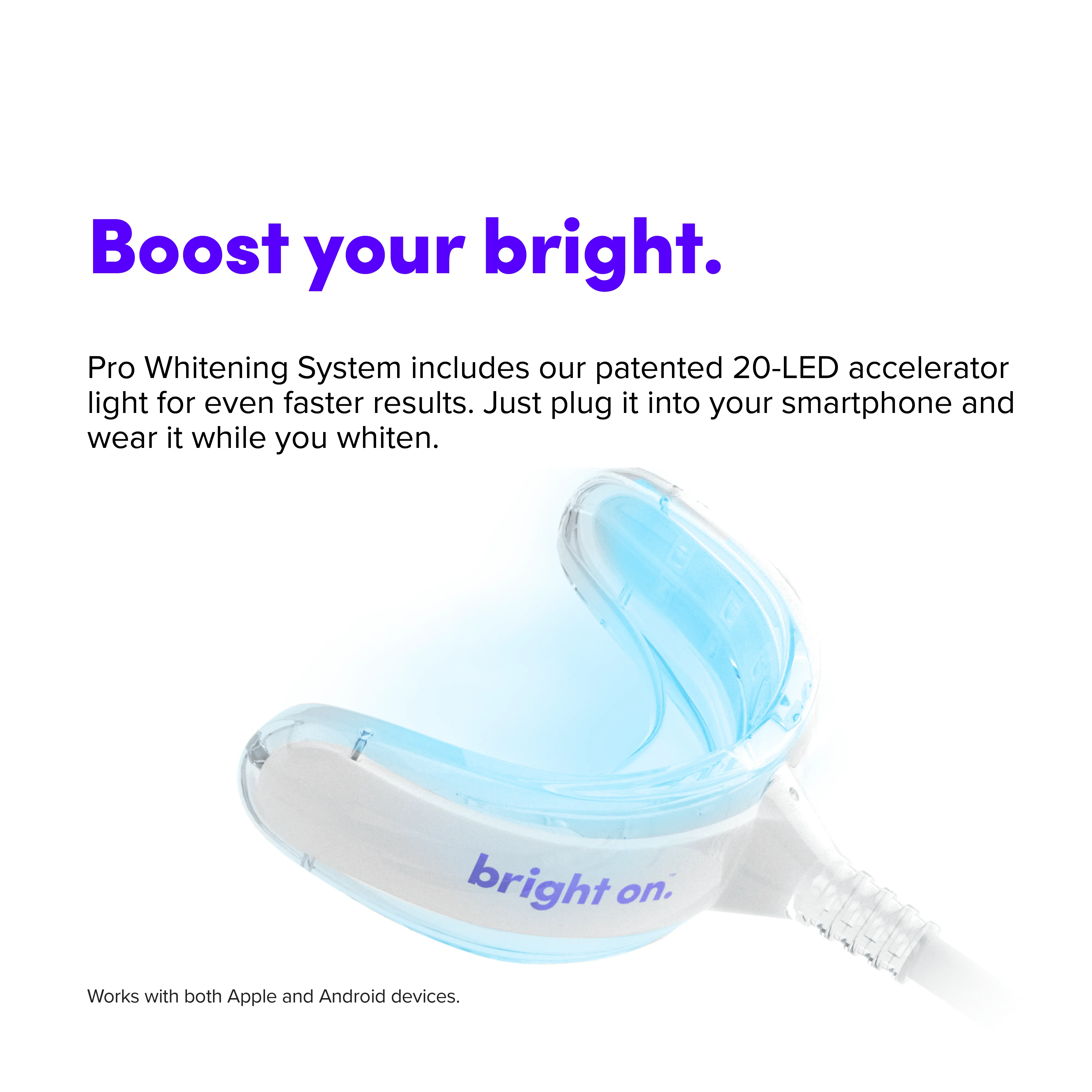 SmileDirectClub Pro Teeth Whitening System with LED Light - 4 Pack Pens and Whitening Toothpaste - Professional Strength Hydrogen Peroxide - Pain Free and Enamel Safe