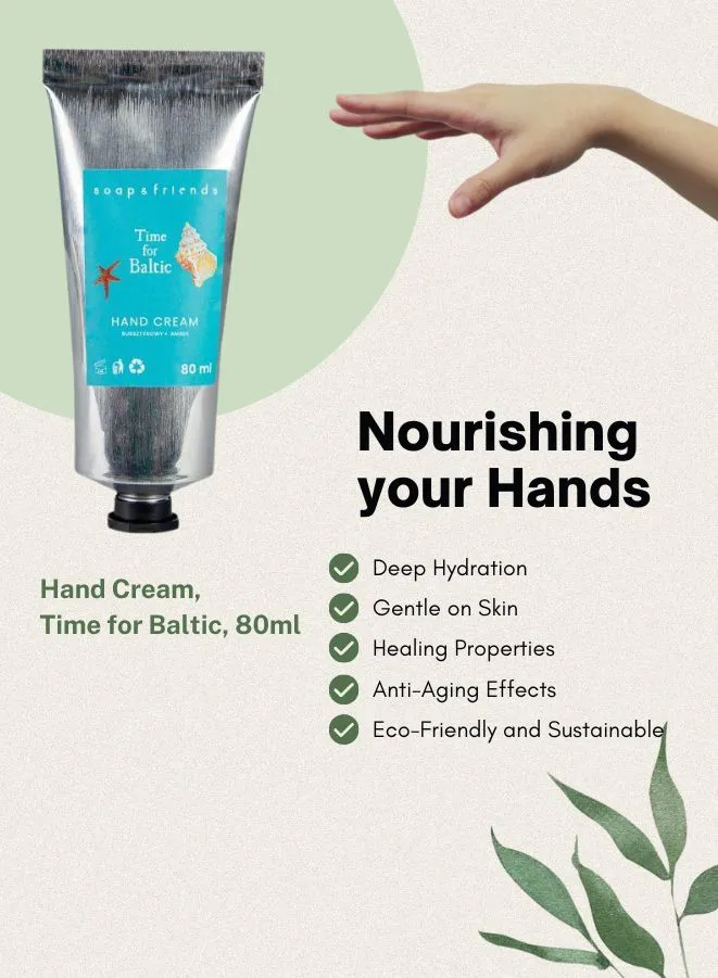 Soap&Friends Time for Baltic Shea Butter Hand Cream - 80ml