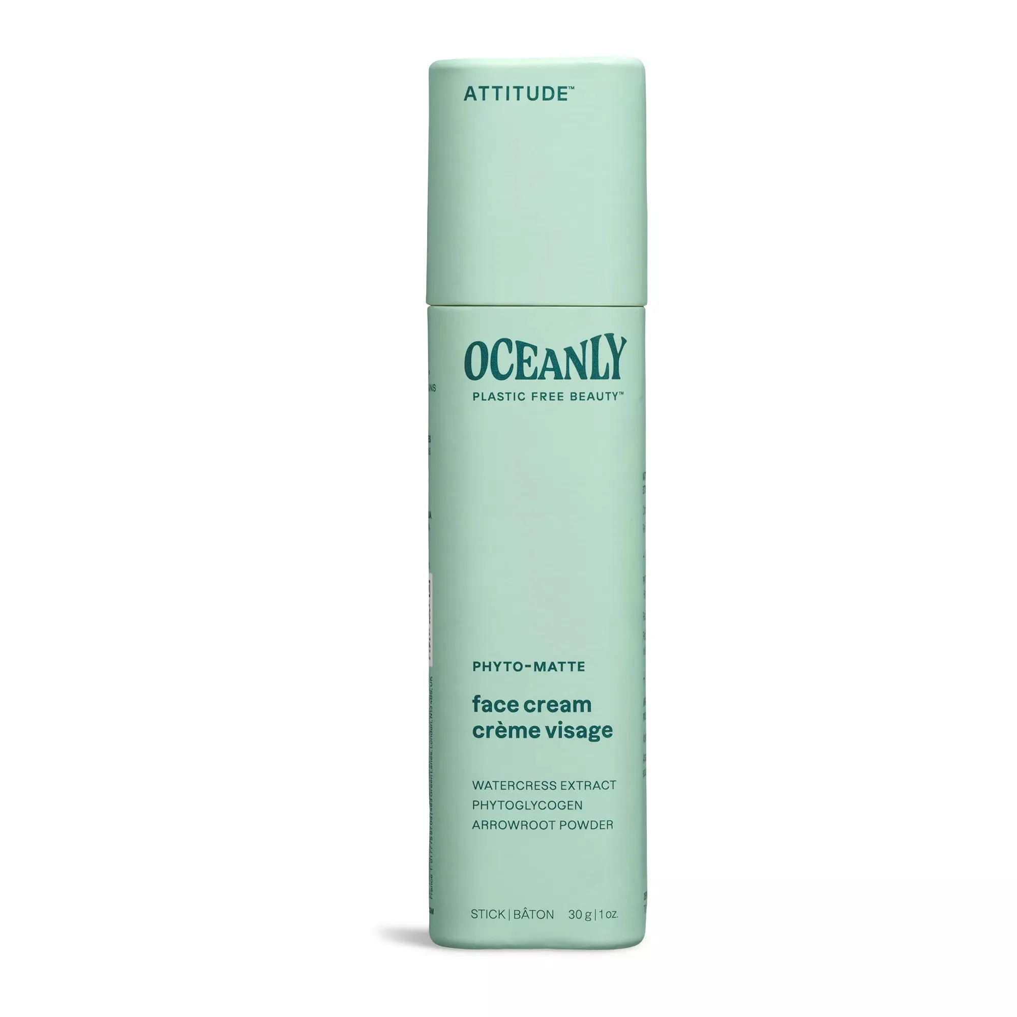Solid Mattifying Face Cream for Combination Skin : Oceanly - Phyto-Matte