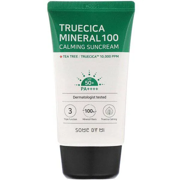 Some By Mi - Truecica Mineral 100 Calming Suncream SPF 50 - 50ml