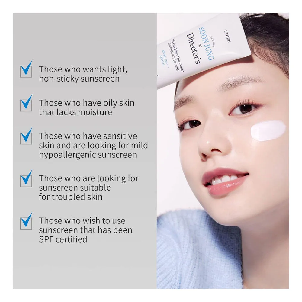 SoonJung Director's Mineral Filter Sun Cream SPF50 /PA    
