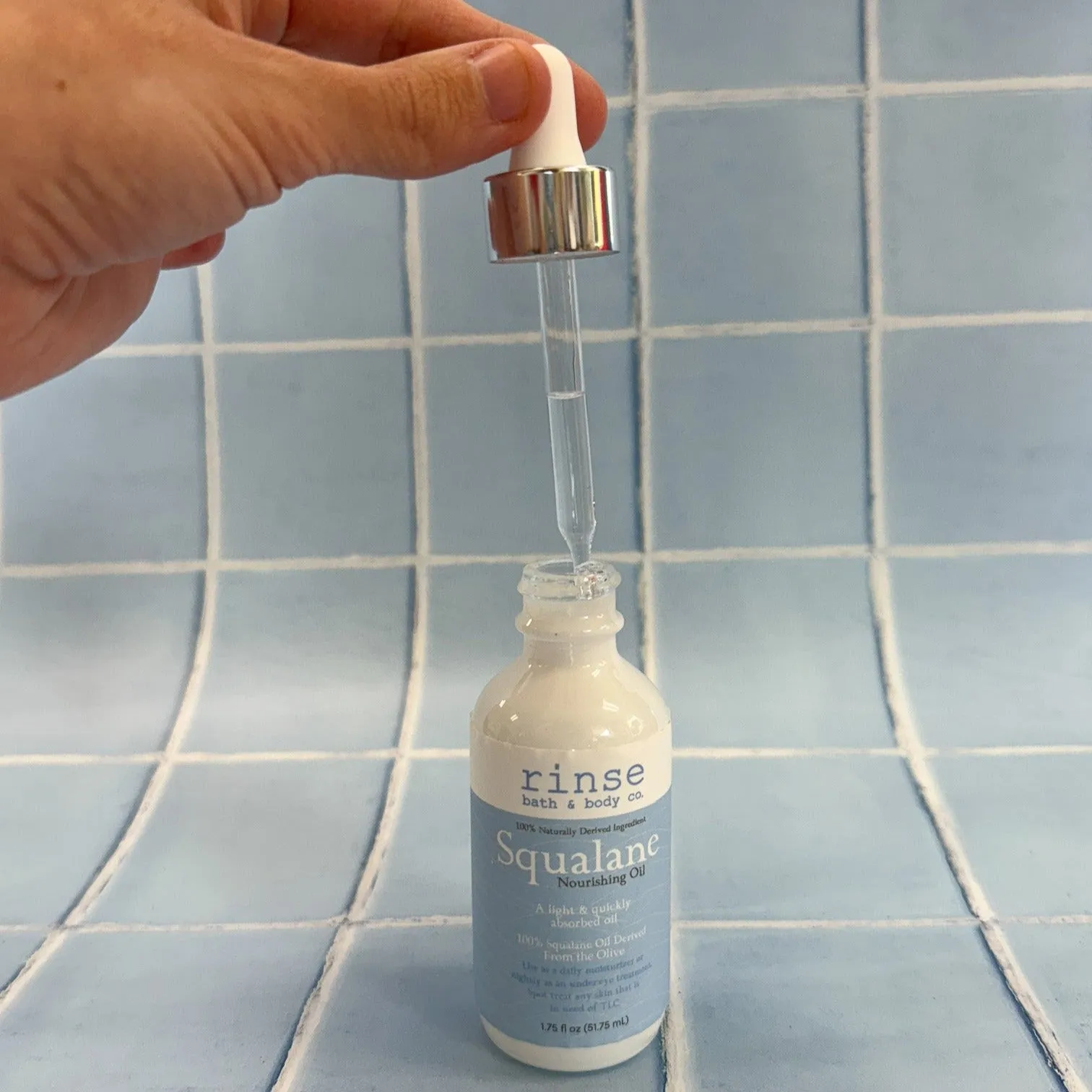 Squalane Oil- 2 oz Dropper