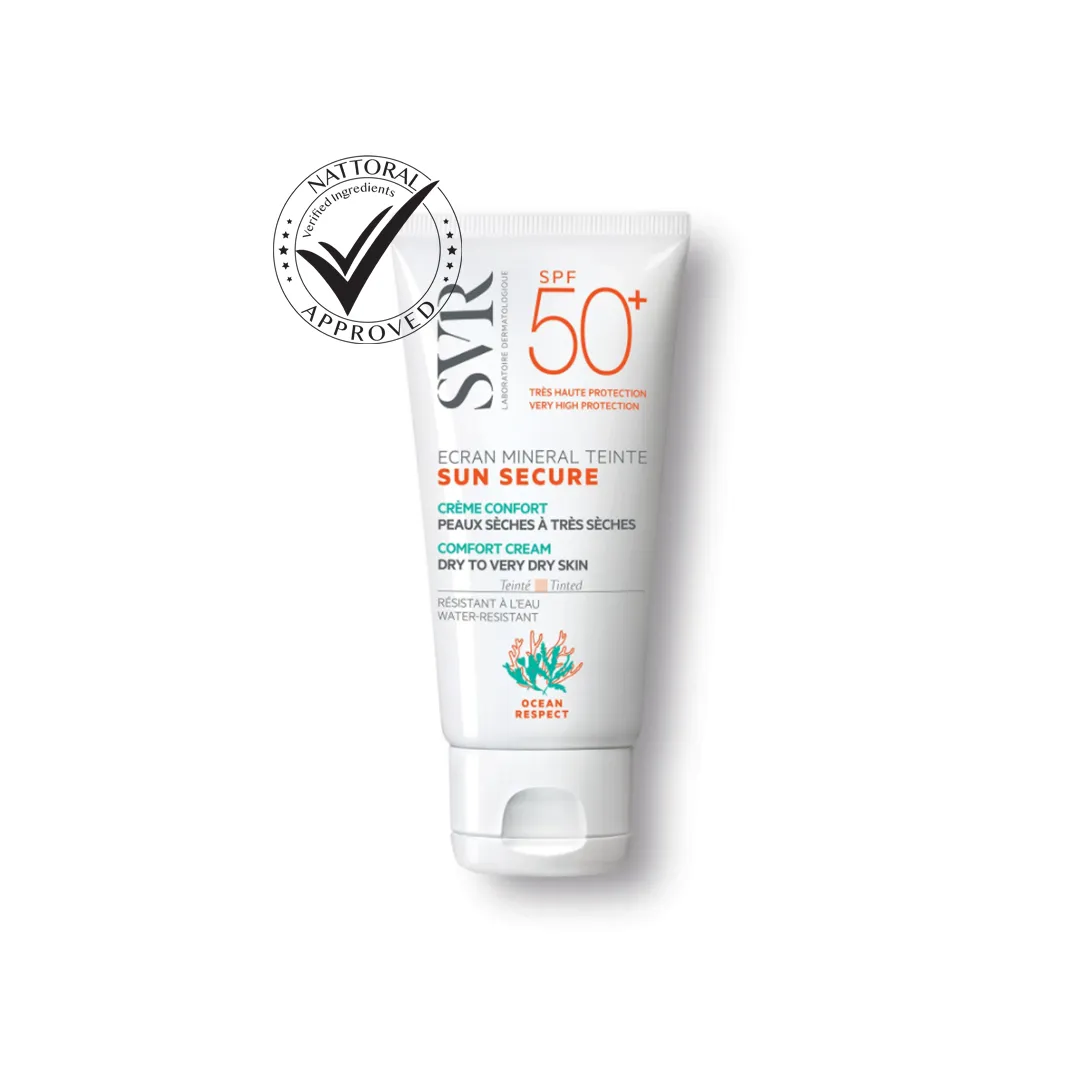 Sun secure SPF50  ecran Mineral tinted -60ml- SVR