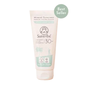Sunscreen Suntribe Lotion 100ml Tube (mint) Natural Mineral