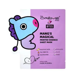 The Creme Shop MANG’s MAGICAL Printed Essence Sheet Mask - Infused with Salicylic Acid, Tea Tree, Niacinamide