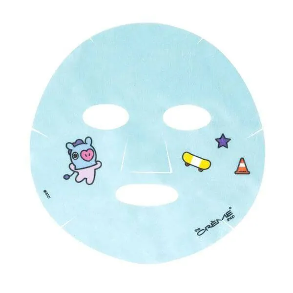 The Creme Shop MANG’s MAGICAL Printed Essence Sheet Mask - Infused with Salicylic Acid, Tea Tree, Niacinamide