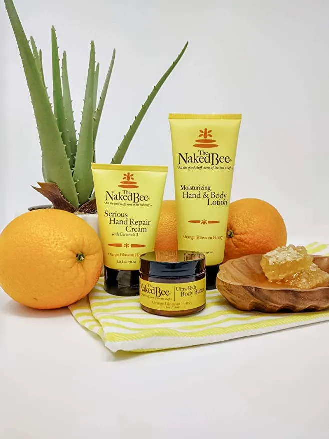 The Naked Bee Serious Hand Repair Cream- Orange Blossom Honey