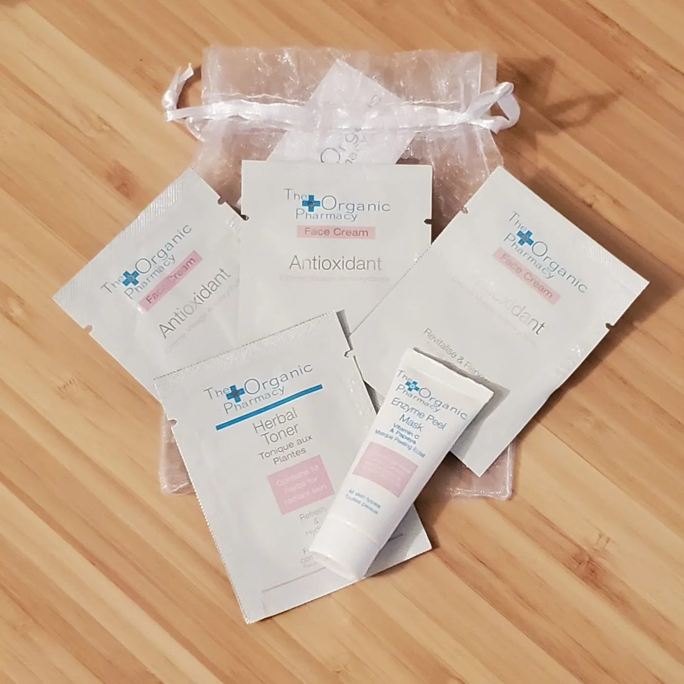 The Organic Pharmacy Enzyme Peel Mask & Antioxidant Cream (Reward)