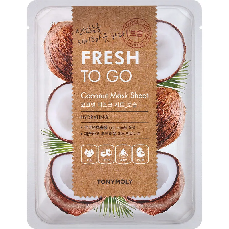 TONYMOLY FRESH TO GO Sheet Mask ماسكات الوجه الورقية