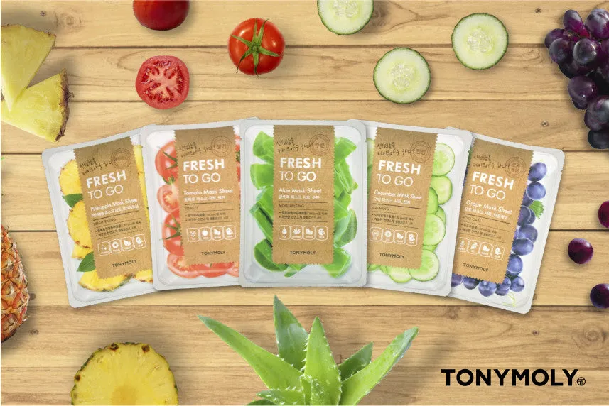 TONYMOLY FRESH TO GO Sheet Mask ماسكات الوجه الورقية