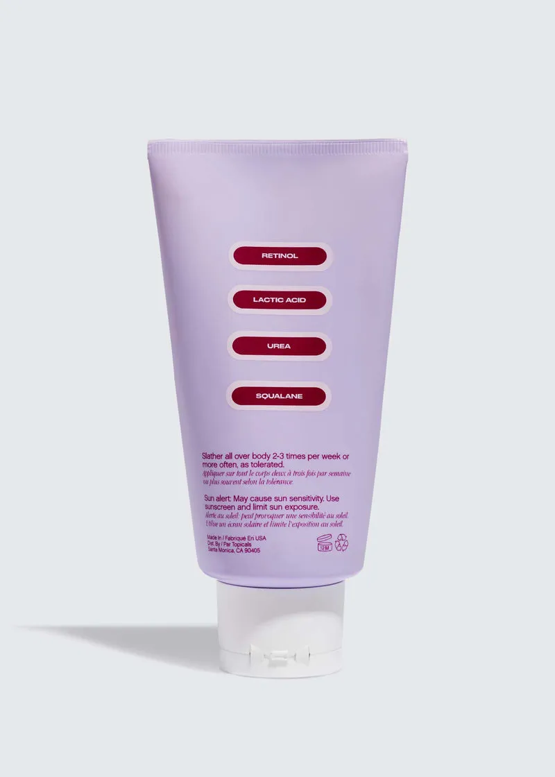 TOPICALS SLATHER EXFOLIATING BODY SERUM